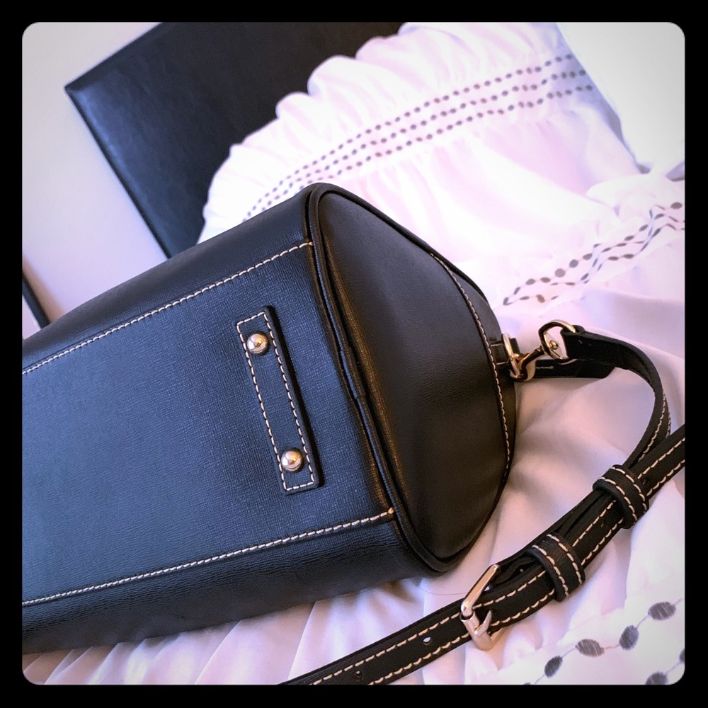 Dooney and Bourke Side Pocket Satchel - Picture 4 of 8